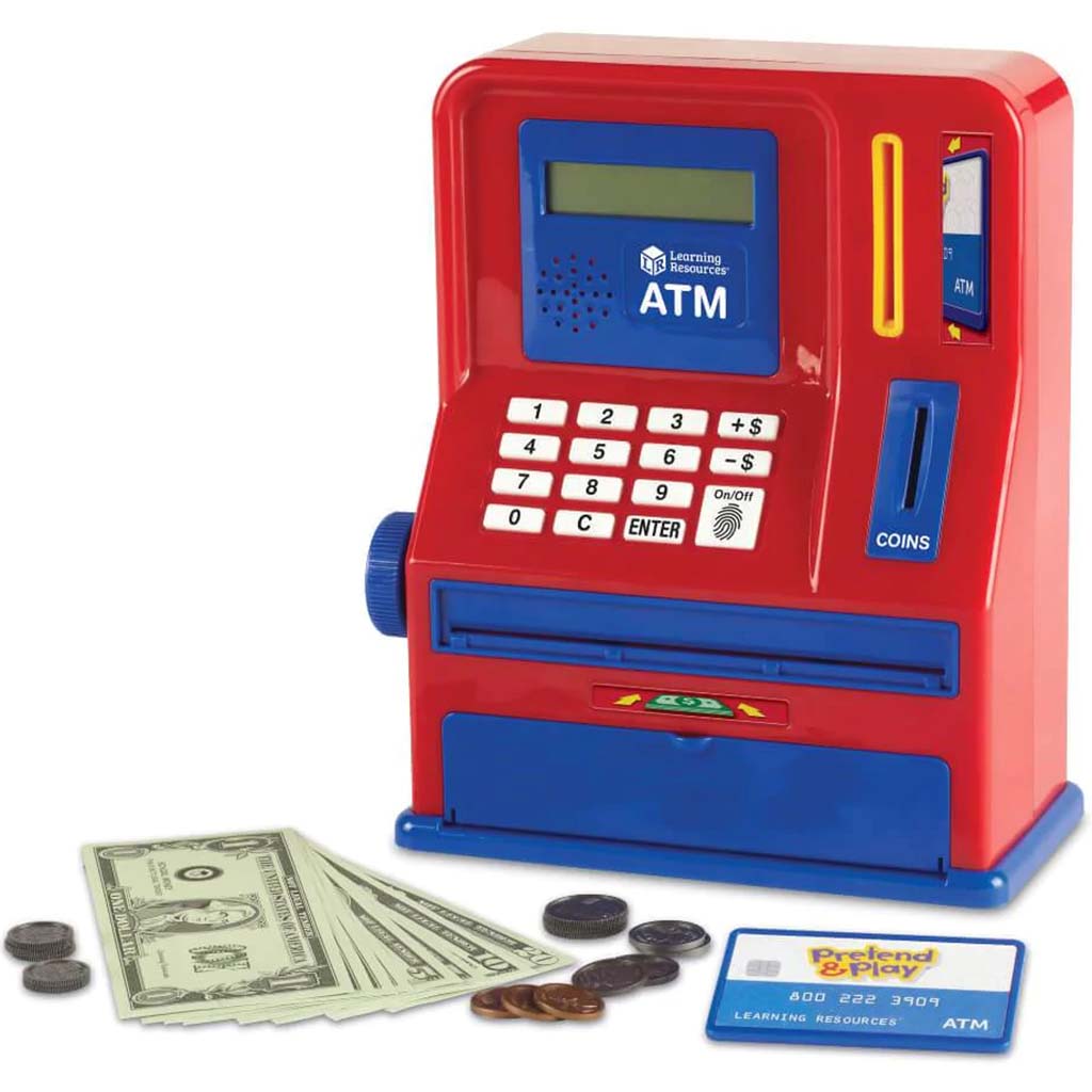 Pretend and Play Teaching ATM Bank Toy 