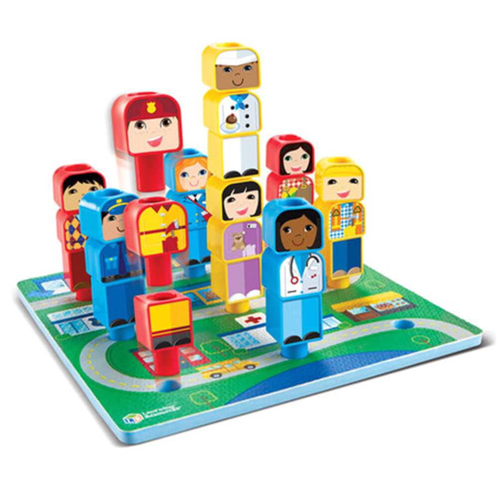 Peg Friends Around the Town 28 Pieces 