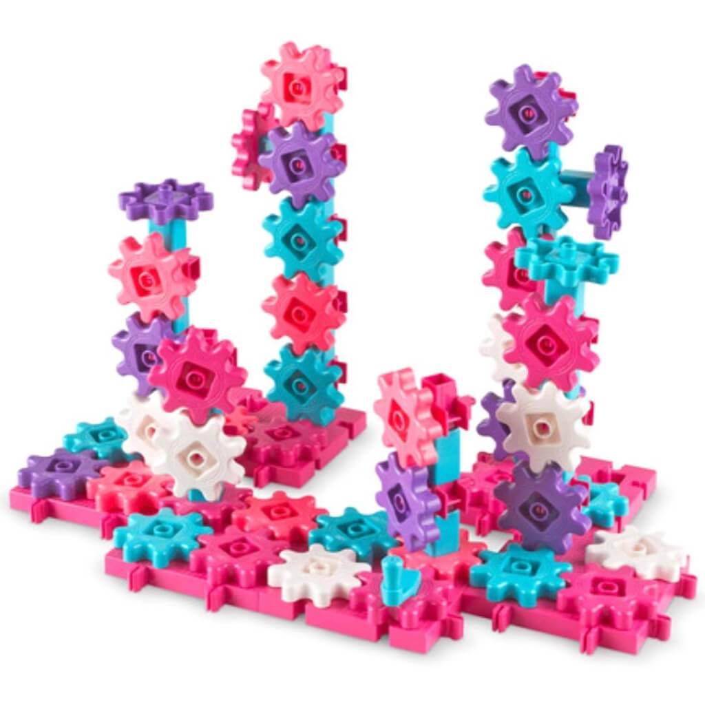 Gears Gears Gears! Deluxe Building Set in Pink 