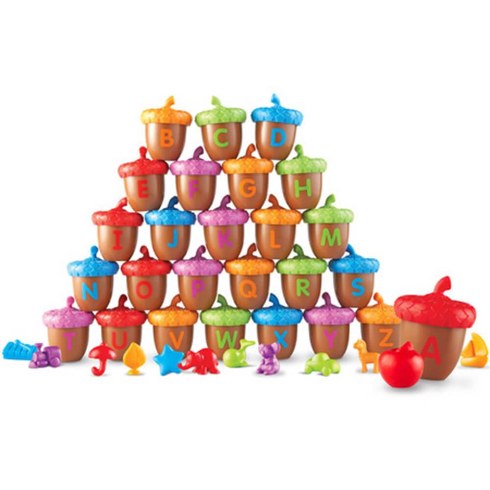 Alphabet Acorns Activity Set 78 Pieces 