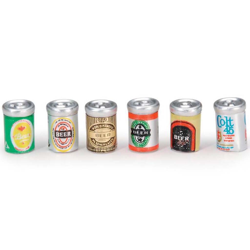 TIMELESS MINIS ASSORTED BEER CANS .3125 X .5" 