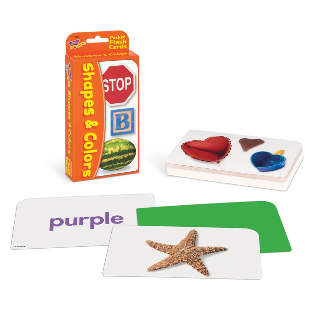 Colors &amp; Shapes Flash Cards 