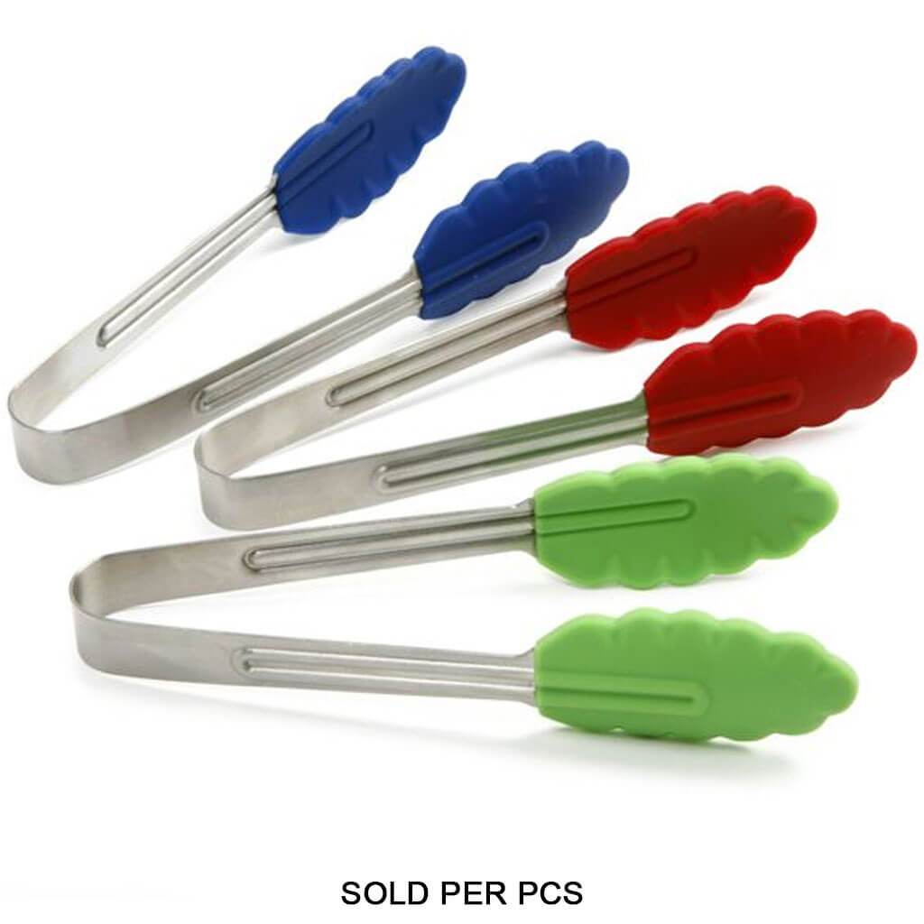 Mini Silicone Stainless Steel Tongs