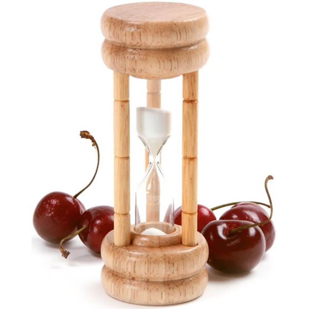 Wood Three Minute Timer