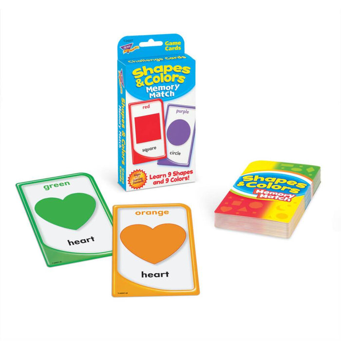 Color & Shapes Memory Match 