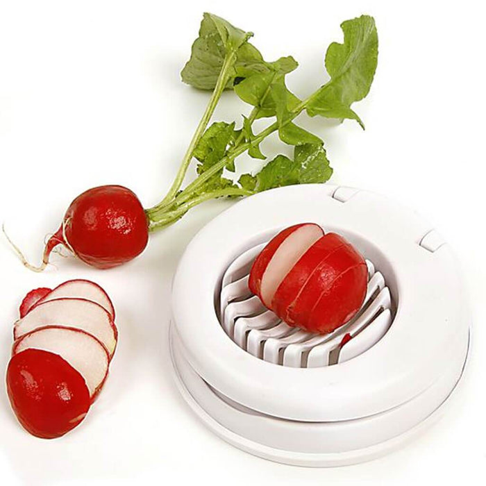 Egg/Mushroom Slicer, White