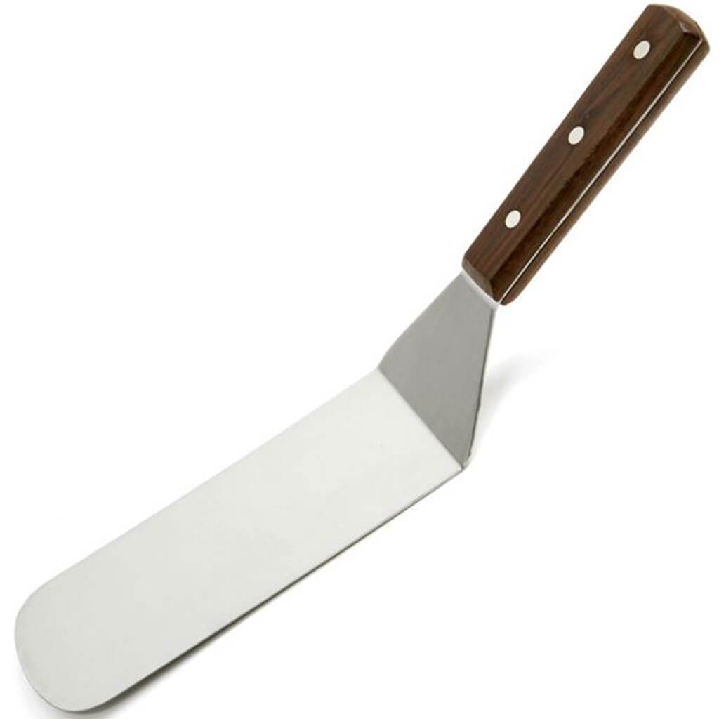 Stainless Steel Turner with Wood Handle 13in