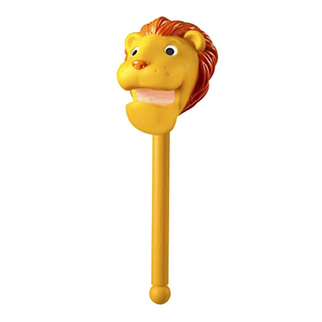 Puppet-On-A-Stick Zoo Crew Lion Yellow 