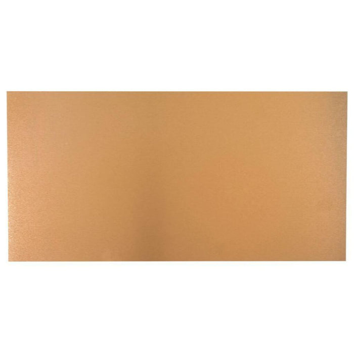 Aluminium Sheet 0.019in x 12in W x 24in Copper