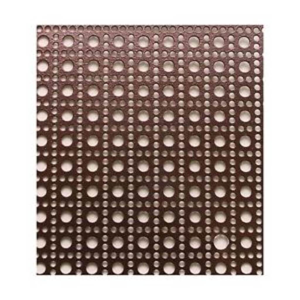 Aluminum Metal Venetian Bronze Lincane Sheet 36in x 36in x.020in