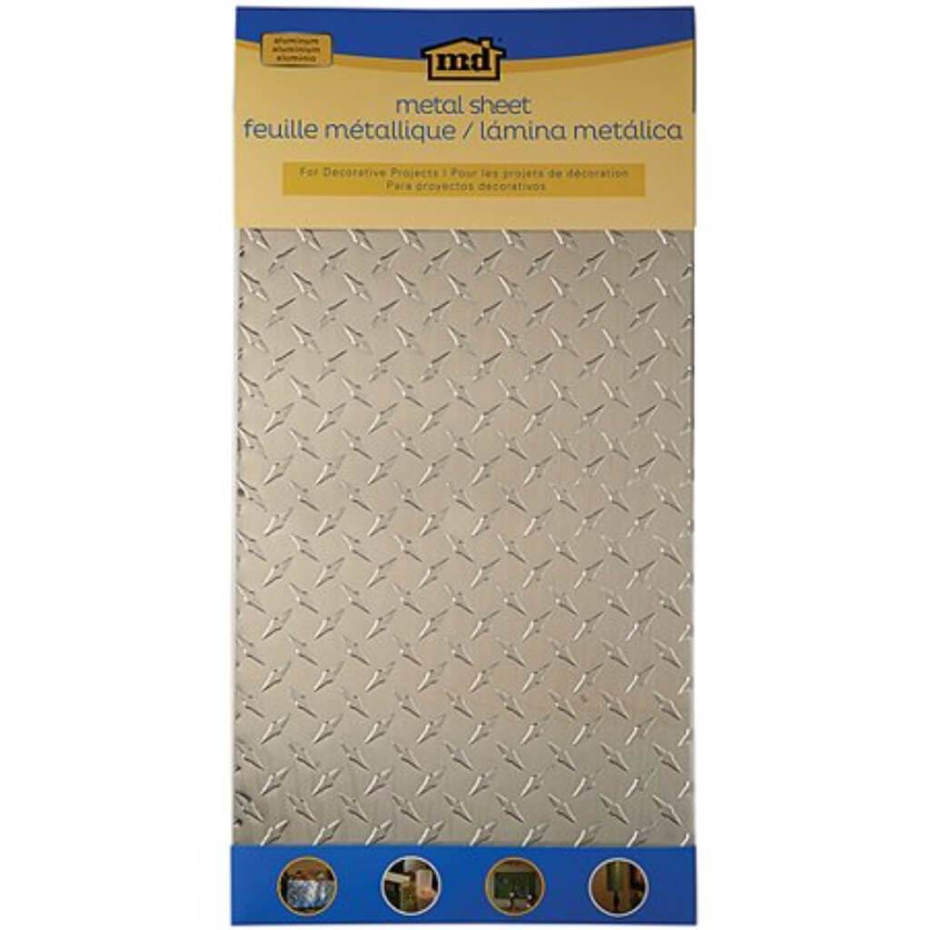 METAL SHEET DIAMOND TREAD SLEEVED 12X24 