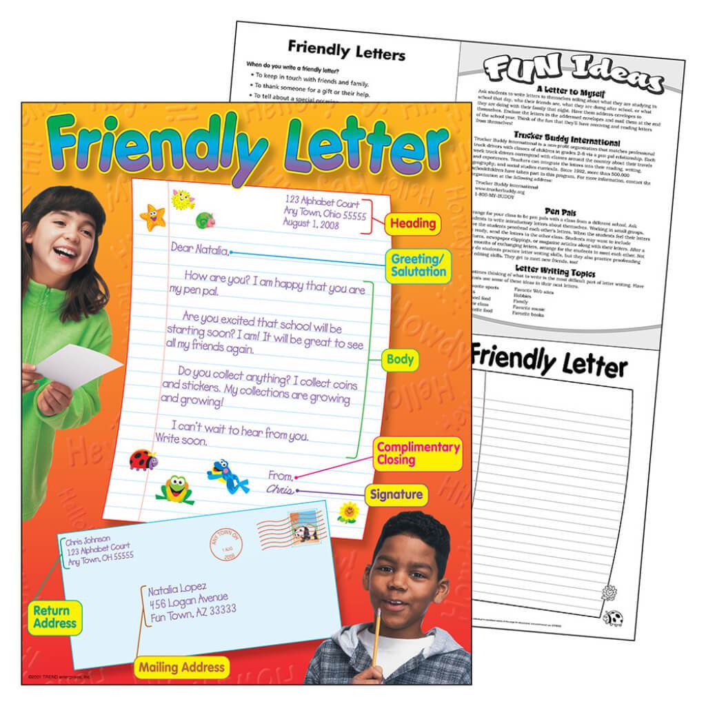 Friendly Letters Chart 