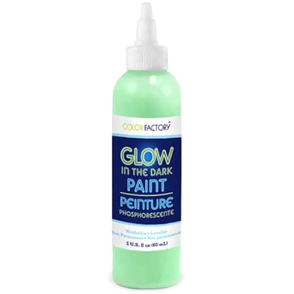 GLOW IN THE DARK LUMINESCENCE PAINT 60ML GREEN 