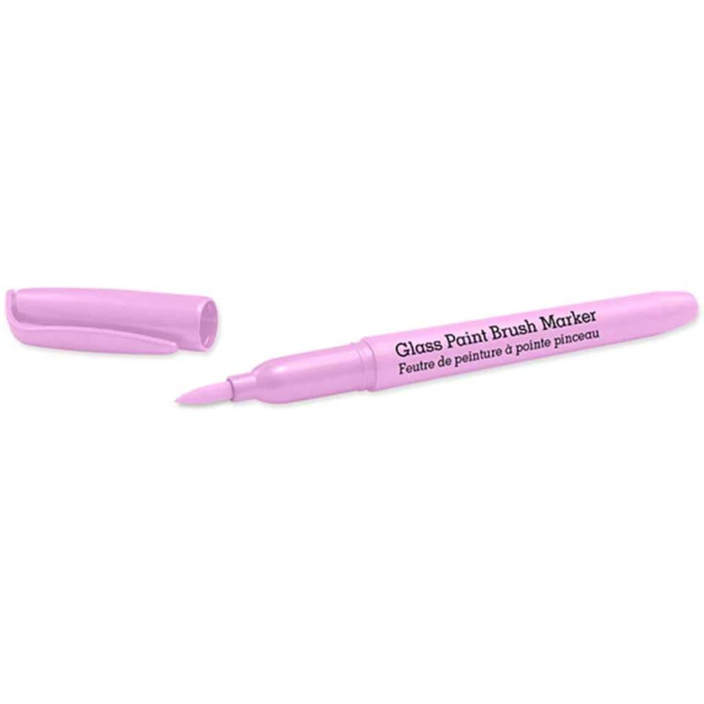 PAINT BRUSH MARKER PERMANENT GLASS/CERAMIC/PORCELAIN 2ML PINK 