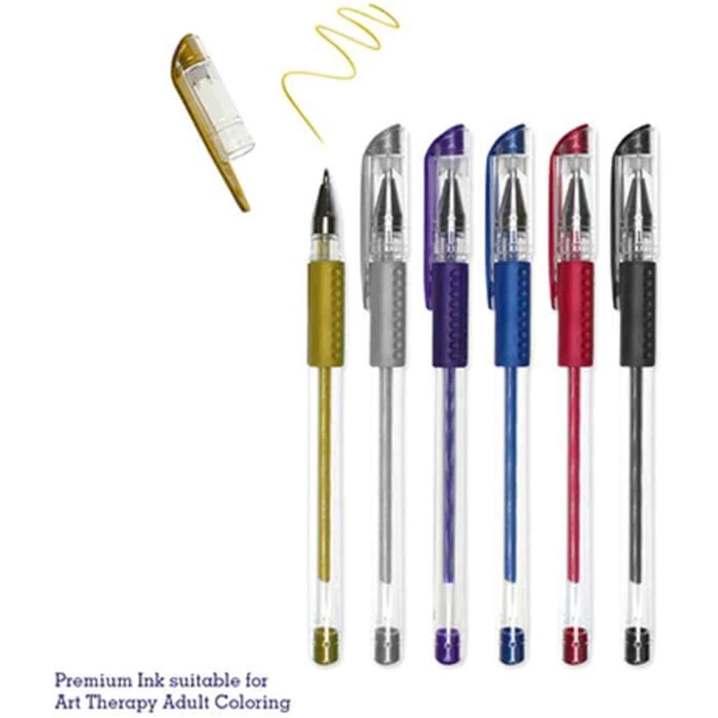 COLOR-FLOW GEL PEN LIVING IN COLOR' PREMIUM METALLIC 