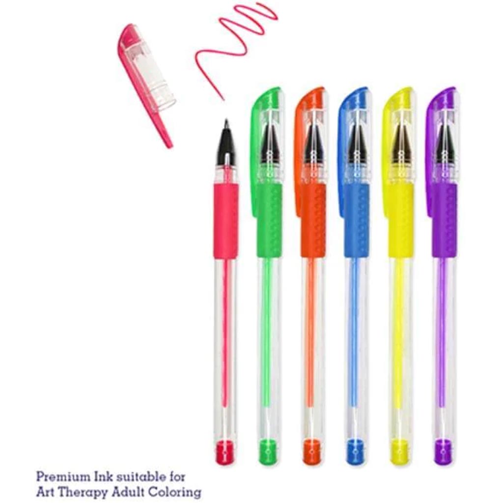 COLOR-FLOW GEL PEN LIVING IN COLOR' PREMIUM NEONS 