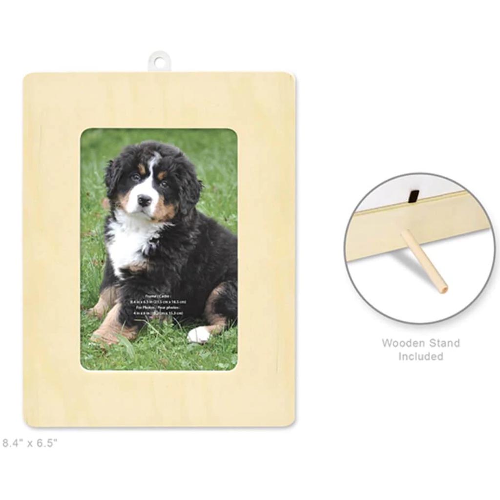 NATURAL DIY PHOTO FRAME RECTANGULAR 8.38X6.44 