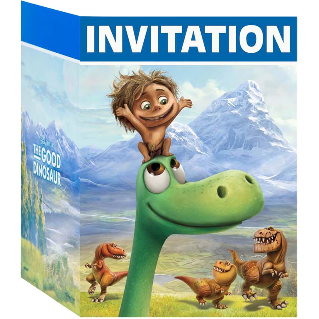 The Good Dinosaur Invitations, 8ct 