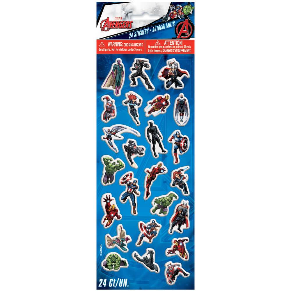 Avengers Puffy Sticker Sheet 