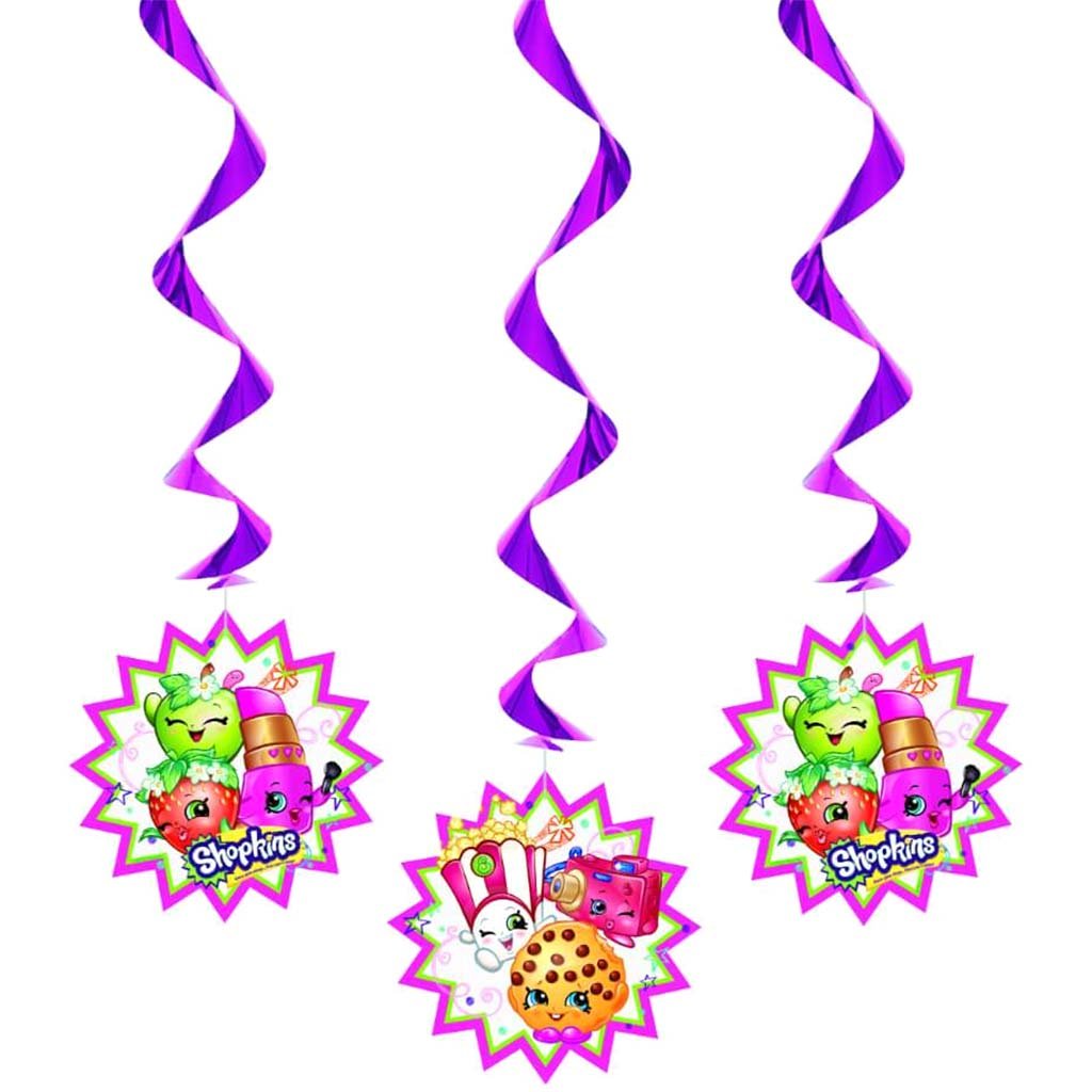 Swirls 26in 3ct Shopkins 