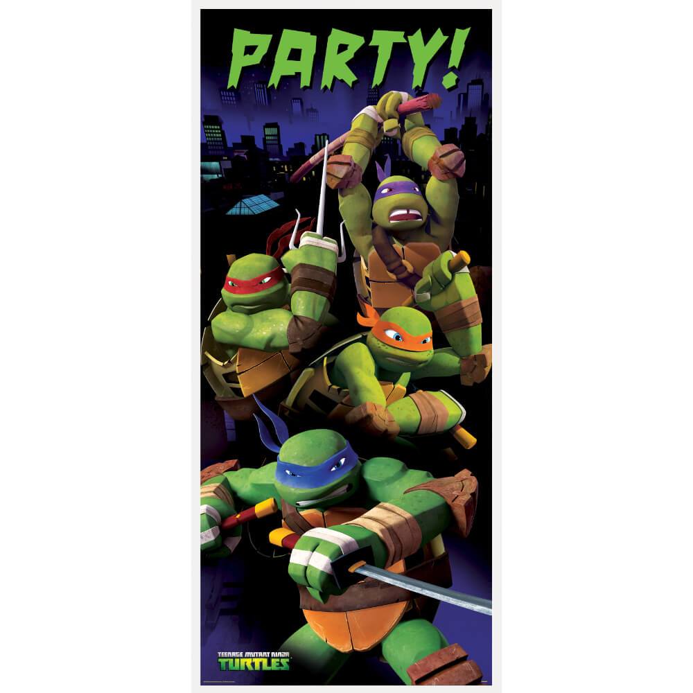 Door Poster 27in x 60in, Teenage Mutant Ninja Turtles 