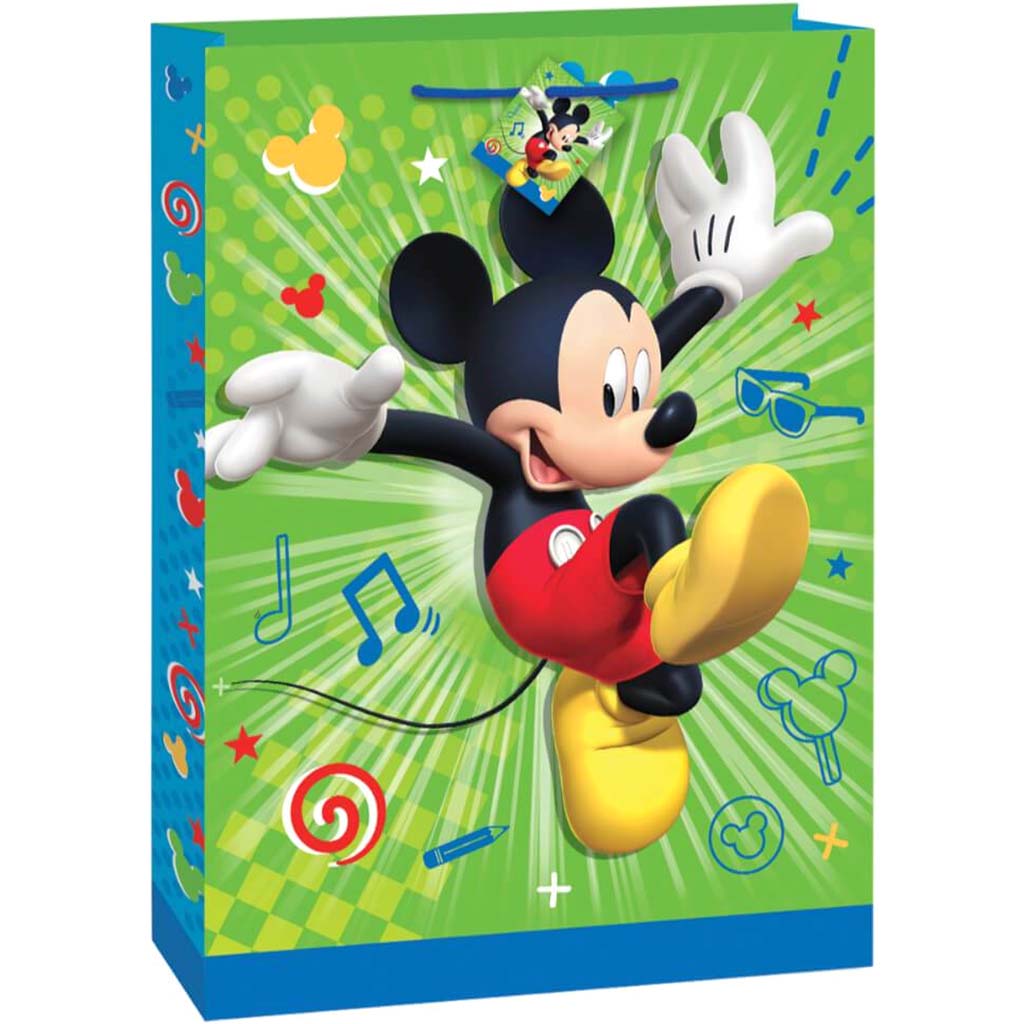 Gift Bag Jumbo, Mickey Roadster 