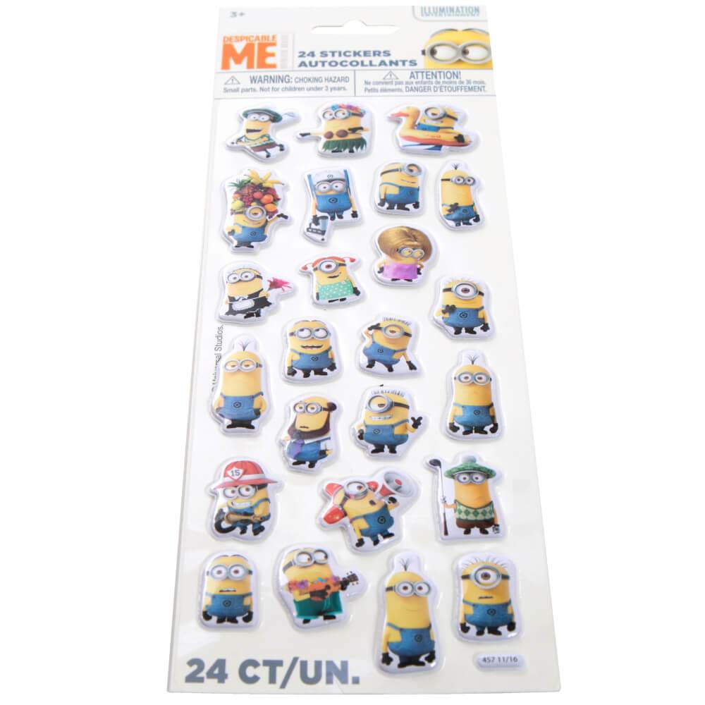 Despicable Me Puffy Sticker Sheet 