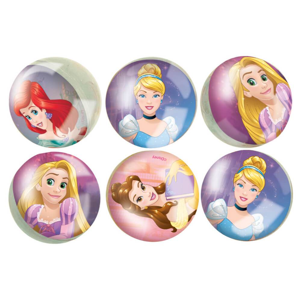 Princess Dream Big Bounce Balls, 6ct 