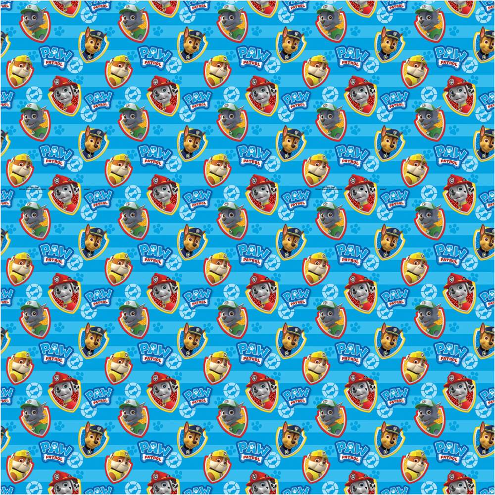 Gift Wrap 30in x 5ft, Paw Patrol 