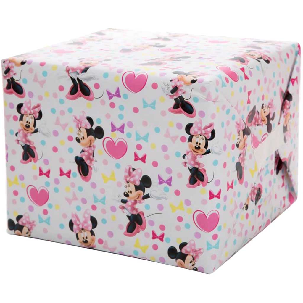 Gift Wrap 30in x 5ft, Minnie Bowtique 