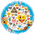 Emoji Giant Round Foil Balloon, 34in 