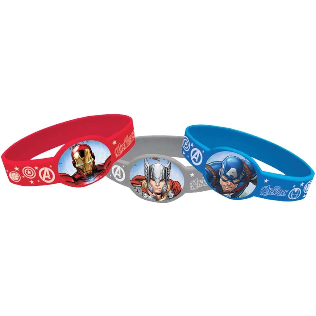 Stretchy Bracelets 4ct, Avengers 