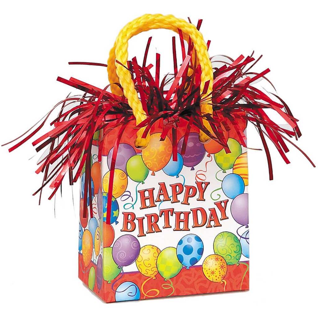 Mini Gift Bag Balloon Weight Birthday Balloons 