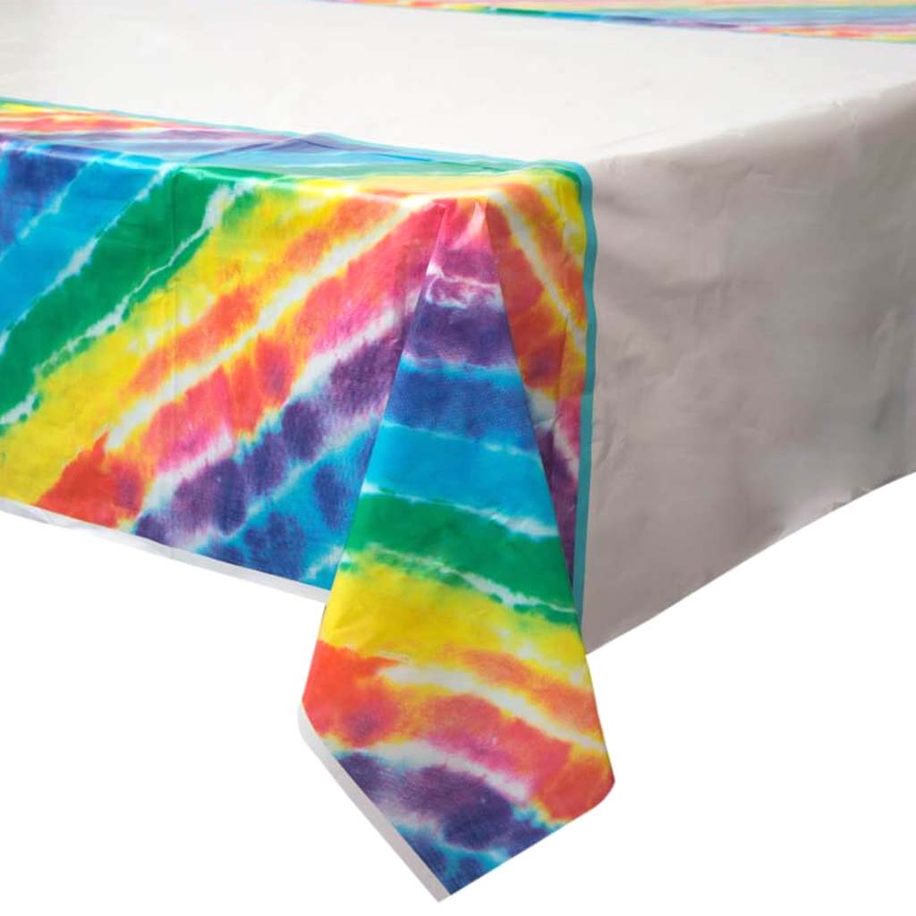 Rectangular Tablecover 54in x 84in, Tie Dye 