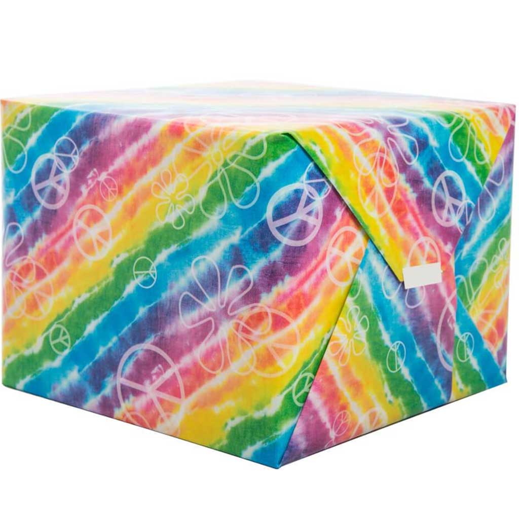 Gift Wrap 30in x 5ft, Tie Dye 