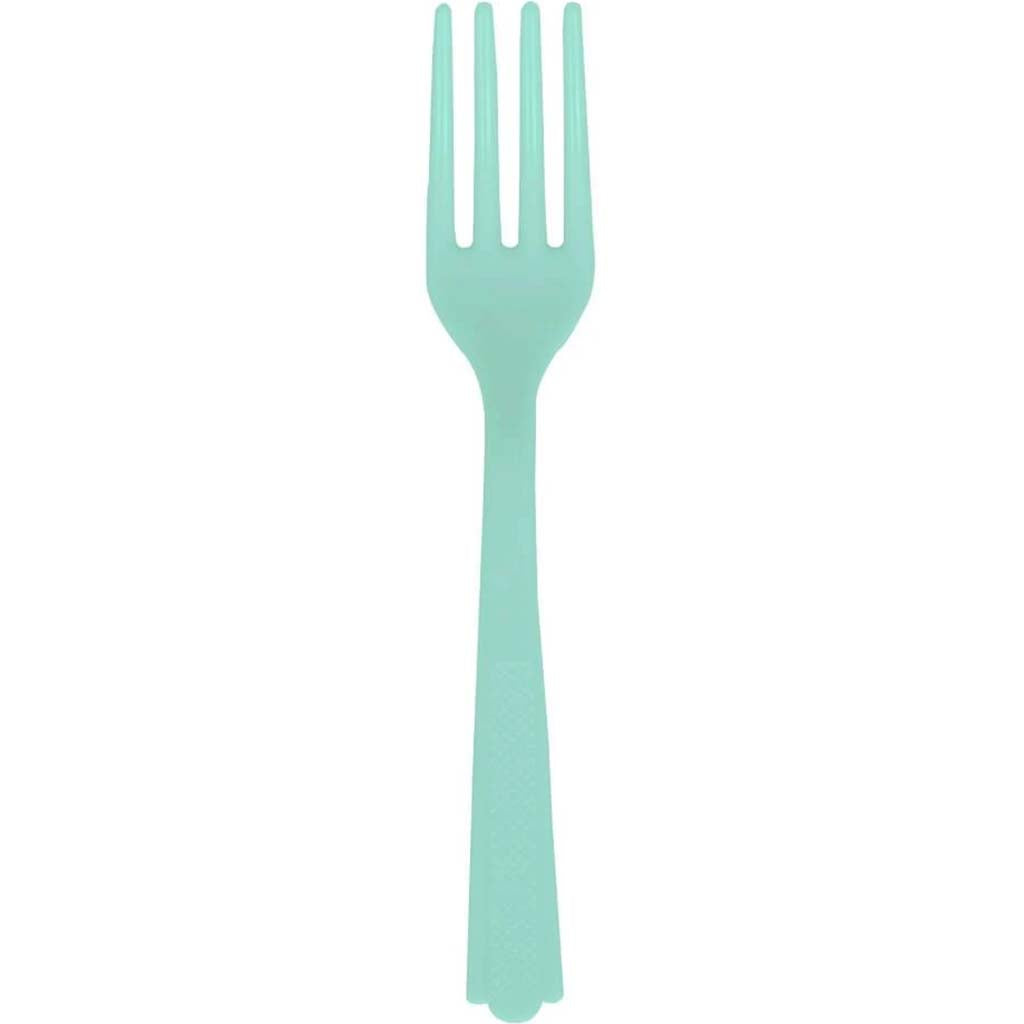 Mint Solid Plastic Forks 18ct, 