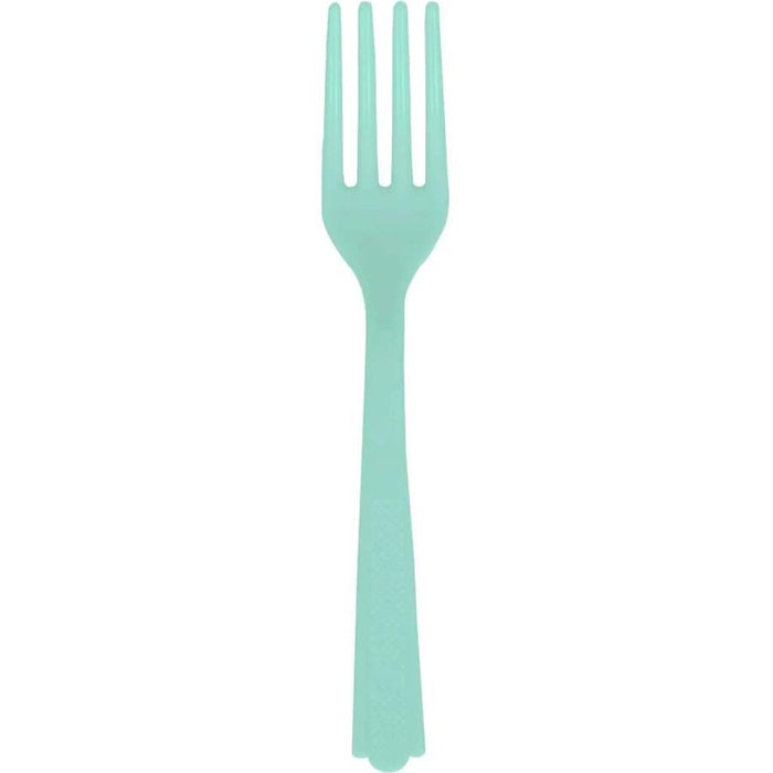 Mint Solid Plastic Forks 18ct, 