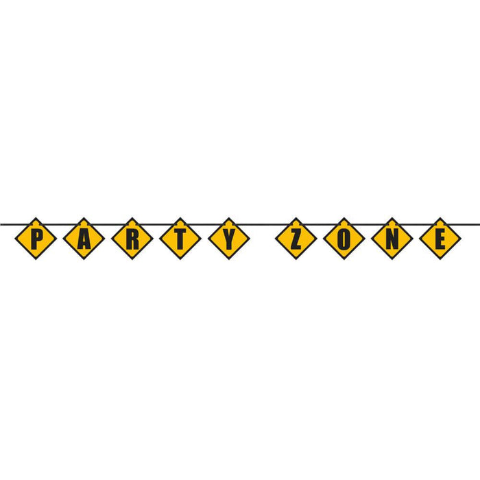 Block Banner, Construction Party Zone 