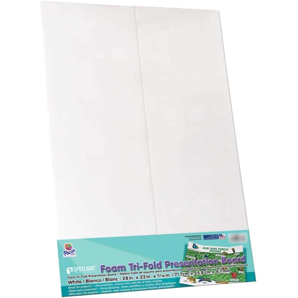 Foam Presentation Board 28in x  22in White