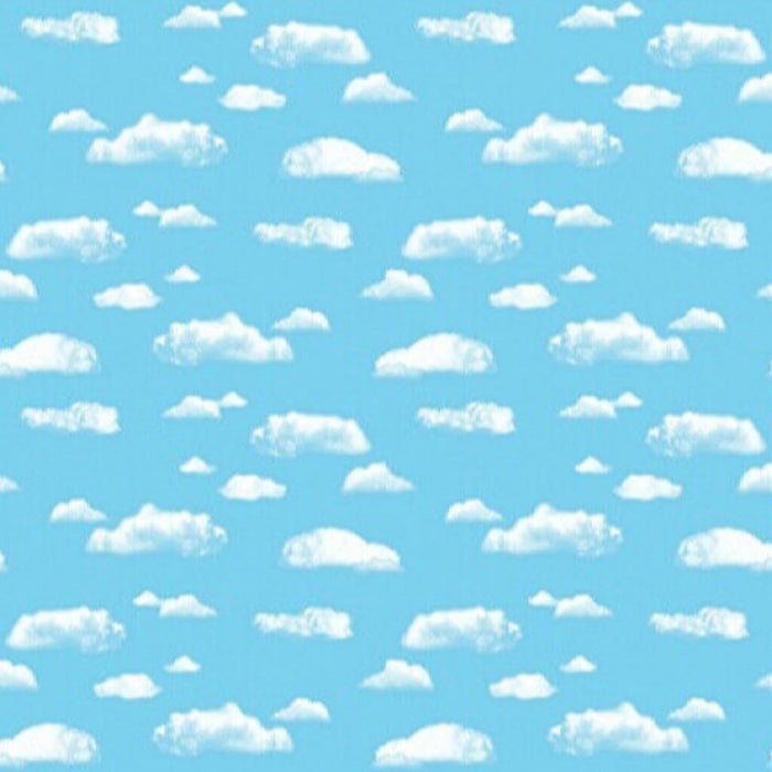 Corobuff Corrugated Paper Roll 48in x 12.5ft Clouds Wall Design