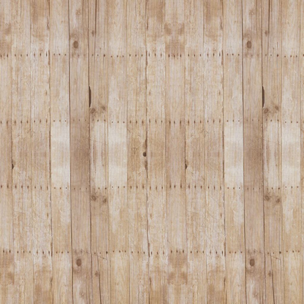 Corobuff Corrugated Paper Roll 48in x 12.5ft Weathered Wood Design