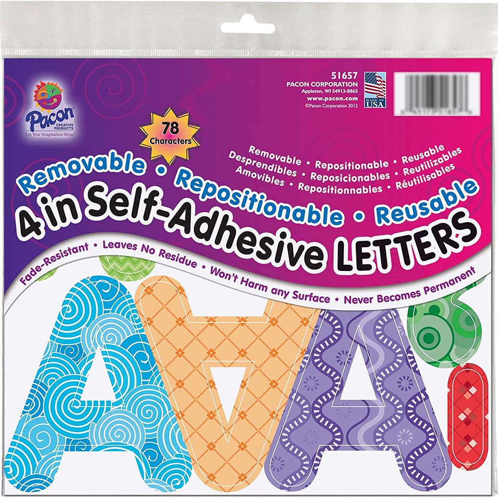 Letters 4 In Pattern Frenzy 78ct