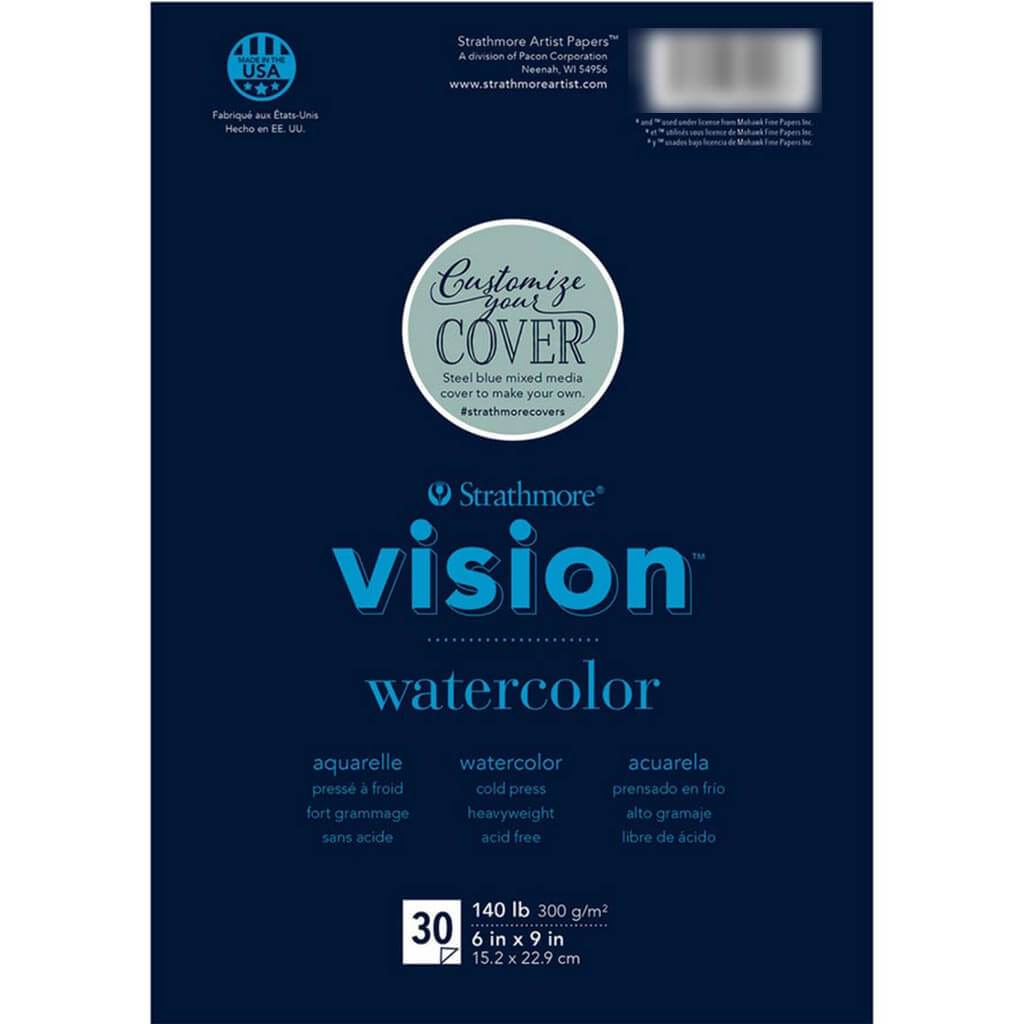 Strathmore Vision Watercolor Pad 9in x 12in
