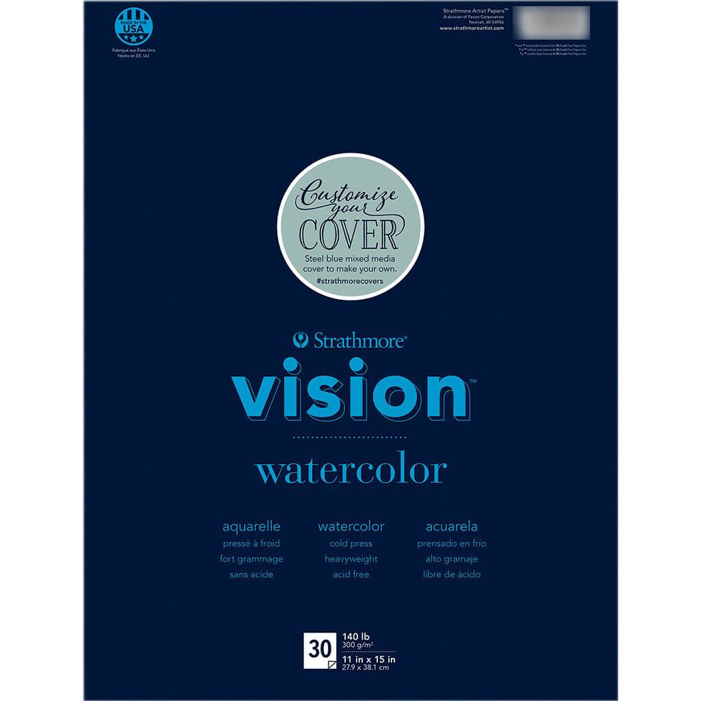 Strathmore Vision Watercolor Pad 11in x 15in