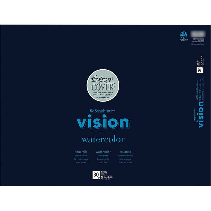 Strathmore Vision Watercolor Pad 18in x 24in