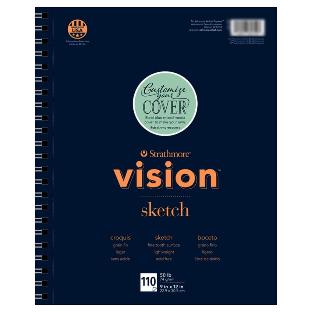 Vision Sketch Pad 110 Sheet 9in x 12in