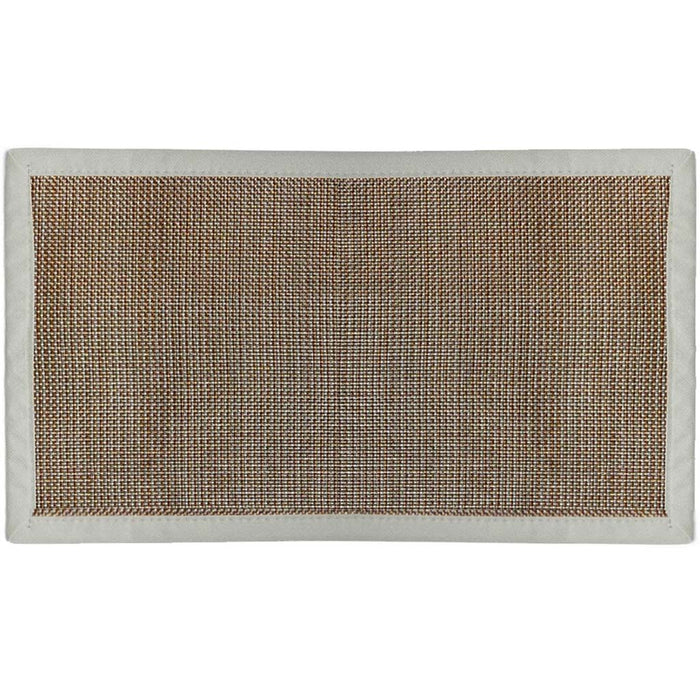 Rio Vinyl Floor Mat Metallic 48in X 72in