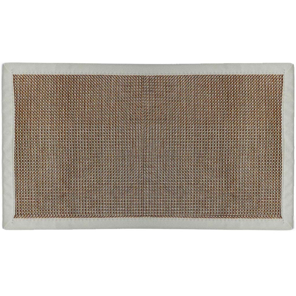 Rio Vinyl Floor Mat Metallic 48in X 72in