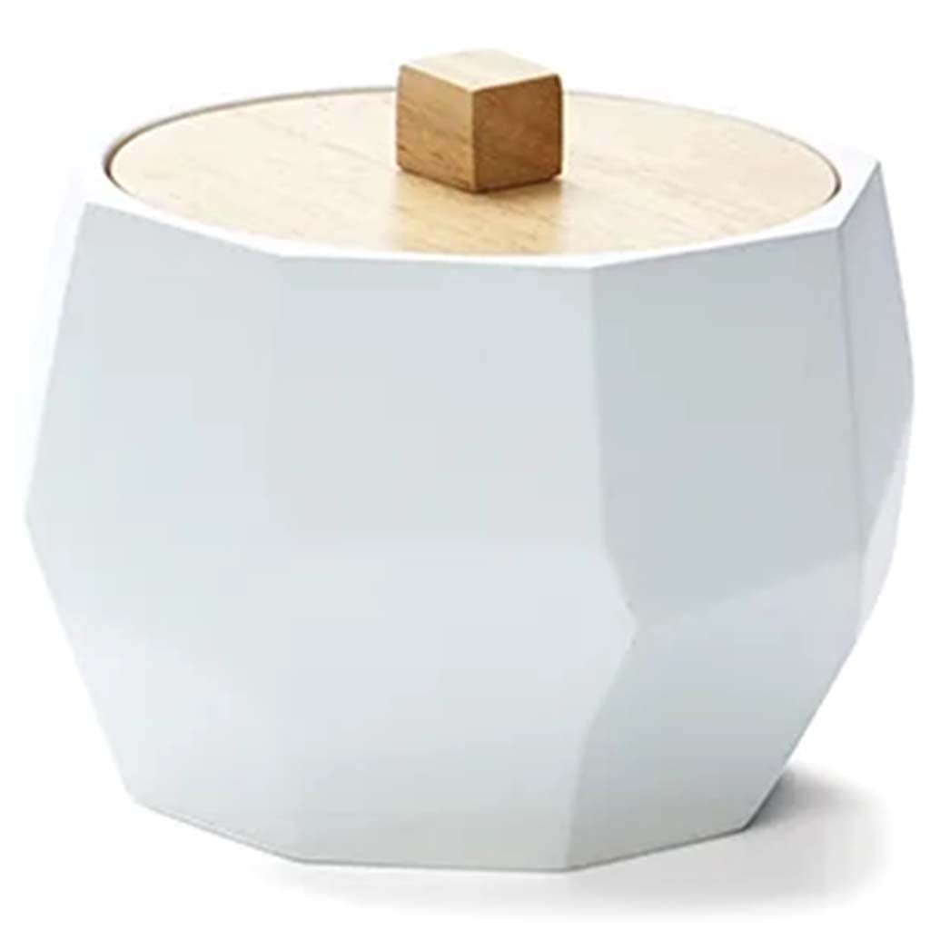 Nest Canister White, 3.5in x 4in x 4in