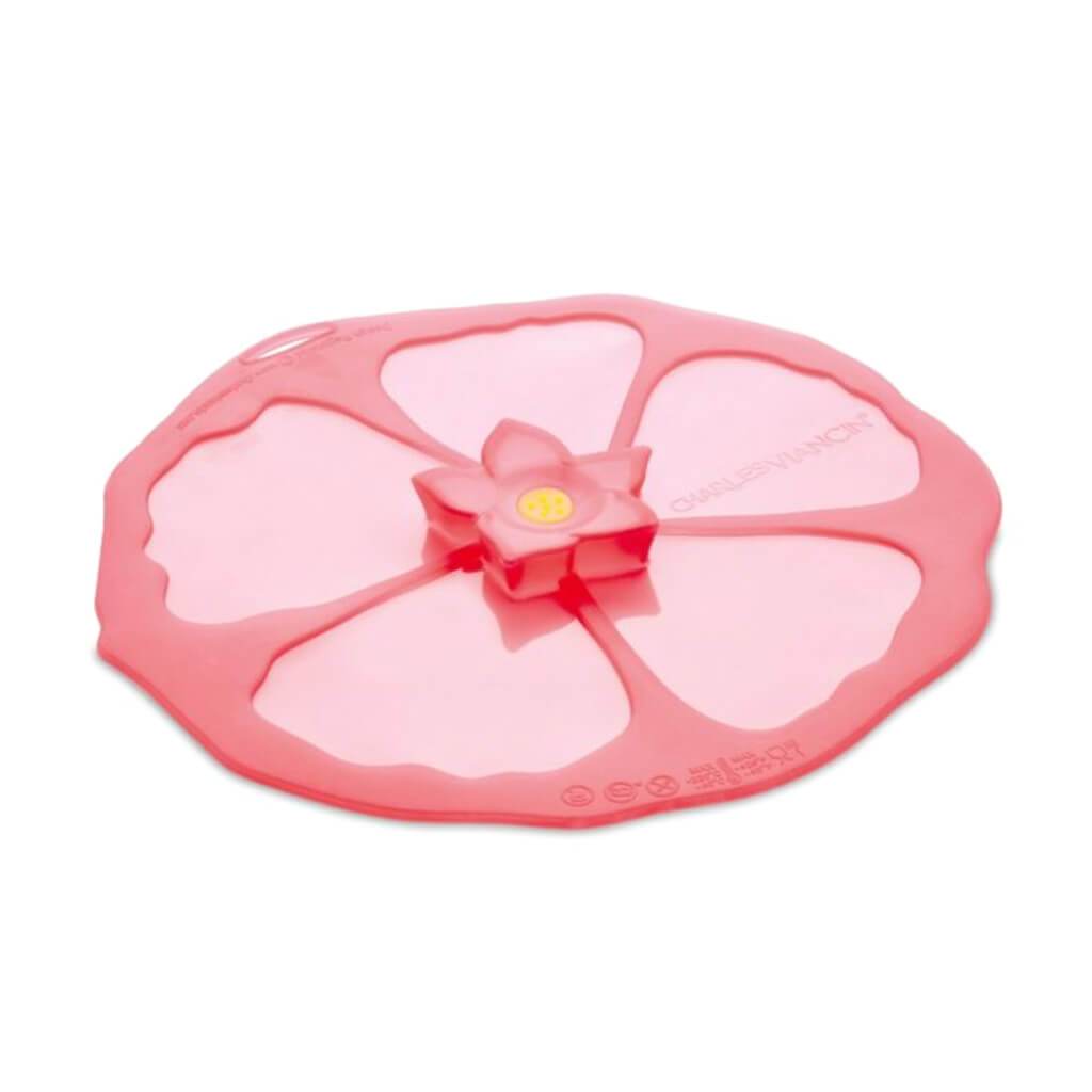 HIBISCUS PINK LID 9IN